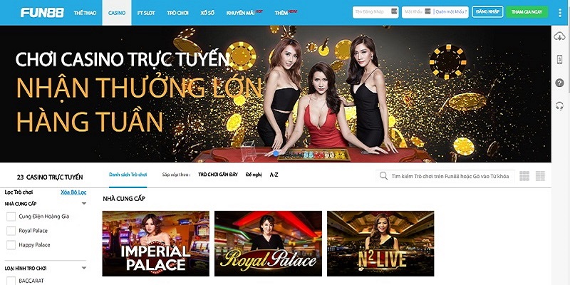 Giới thiệu về nhà cái Fun88