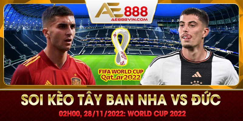 Soi kèo Tây Ban Nha vs Đức