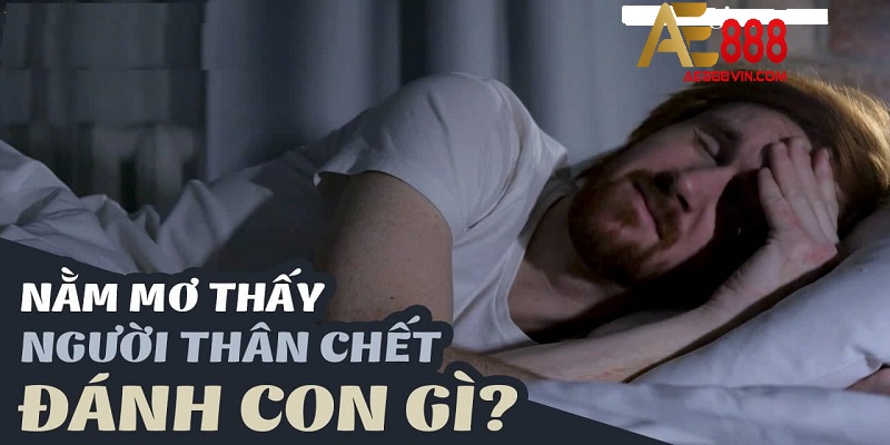 Mơ thấy người thân đã mất đánh con gì?